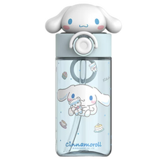 StarR 입체 산리오 캐릭터 원터치 콜드컵, 블루 시나모롤, 1개, 500ml