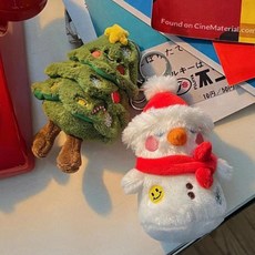 크리스마스 트리 키링 인형 가방고리 가방걸이 포인트