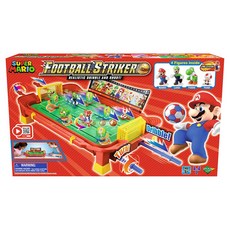 EPOCH 瑪利歐足球遊戲組，兒童室內足球玩具，親子互動遊戲，手眼協調訓練, 1個, 紅色