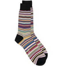 폴스미스 스트라이프 앵클 양말