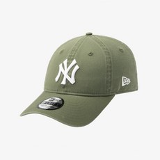 뉴에라 NEW ERA 키즈 뉴욕 양키스 베이직 언스트럭쳐 볼캡 그린 바크 14890759 425514