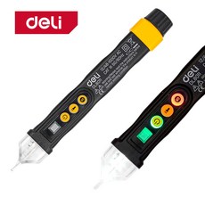 델리 비접촉 전기 테스터기 검전기 전압 활선 감지기, 델리 비접촉 검전기 (EDL8011), 1개