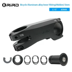 자전거정비알루미늄 합금 자전거 내부 케이블 라우팅 스템 스페이서 28.6-31.8mm 도로 핸들 바 사이클링 부, 01 빠른, 03 80mm