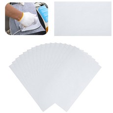 Shupakul 100피스 29.9 x 19.8cm(11.8 7.8인치) 스노우보드 왁스 종이 프리컷 스키 클리닝 천 다림질 보호 베이스 청소 및 폴리싱용 왁싱 페이퍼 29, Shupakul 100피스 29.9 x 19.8cm11