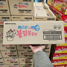 삼양 까르보 불닭볶음면 큰컵 105g x 16개 까르보나라 매운 컵라면 코스트코