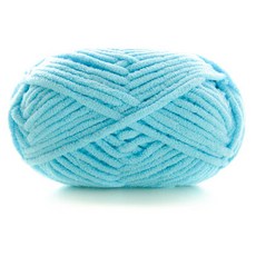뜨개질 코바늘 뜨개질 부드러운 따뜻한 폴리에스터 원사 수제 DIY 재료 만들기 모자 만들기와 호환됩니다, 1