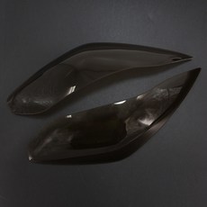 Kawasaki ninja 300 VERSYS650 (2015-2017) 高強度壓克力大燈護片 燻黑-極限超快感, 1個