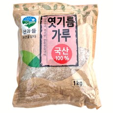 산과들 엿기름가루 (국산 보리100%), 1개, 1kg