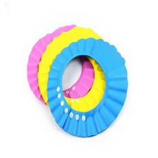 아성플러스추천샵 크기조절 샴푸캡 목욕모자, 귀마개형 핑크, 귀마개형 핑크, 1개