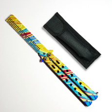 타이거피스트 빗리송 발리송 발리콤 히어로즈 버터플라이나이프 나비칼 파우치포함, 3. 웨이브