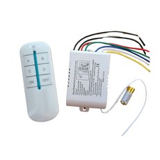 超能玩工 遙控燈具開關 智慧燈控 LED電燈遙控器 紅外線開關面板, 1個, 燈具開關 智慧燈控四路