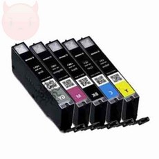왼자마트 캐논 Pixma IX6870 정품잉크 칼라, 검정
