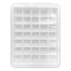 KR리빙 뚜껑있는 얼음틀 위생 제빙기 아이스트레이 대형 35구, 1개