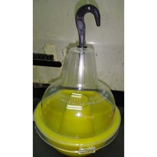 樂農農 無贈酵母錠 防治瓜實蠅 果實蠅 果蠅, 1個, 掛勾式改良型麥氏誘蟲器 1只