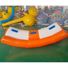 바나나 시소 물놀이 튜브 풍선 대형 워터파크 수영장, 1개, 상세페이지 참고