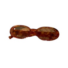 Aa.chic 復古橢圓框造型眼鏡 時尚百搭 輕巧舒適 多色可選