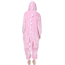 Uni Angel 粉色恐龍動物睡衣