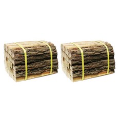 국내산 신양 참나무 장작 캠핑 바베큐 땔감 불멍, 1개