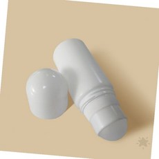 화장품 에센스 소량 이동 보관 투명 플라스틱 롤러볼 용기 뚜껑 포함 여행 출장