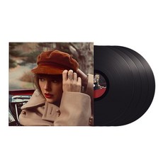 台灣出貨 霉霉 Taylor Swift 泰勒斯威夫特新專輯 RED 黑膠唱片LP 重錄版 收藏碟片 樂音欣賞 金典珍藏