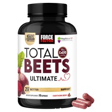 Force Factor Total Bit 輔酶Q10 100毫克 洋槐莓膠囊, 1個, 90錠