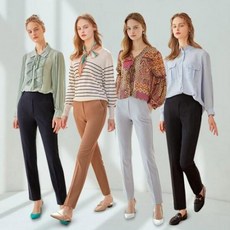 르오트 텐션 와이드밴딩 팬츠 4종세트 741815