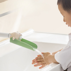 빈스퀘어 유아용 수도꼭지 연장캡 2컬러, 그린, 1개