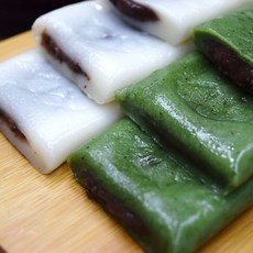 이든미 굳지않는 백앙금절편/쑥앙금절편/개별포장, 백 절편, 1개, 1kg