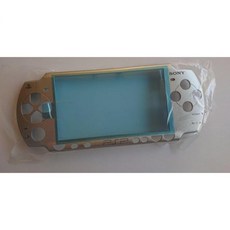 167612 Totalconsole PSP 2000/2001 / 2002 페이스플레이트용 OEM 컴포넌트 페이스 플레이트 - 아이스 실버, 167612 Totalconsole PSP 2000/2