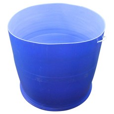 에반스 미장다라이(믹서기용) 130L 시멘트통 원형 대야 대형다라이 공장 시멘트섞기 모래섞기