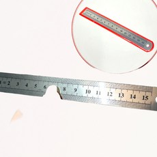 측정 휴대용 스틸자 제도용 눈금선 쓱템, 1개