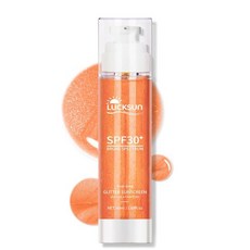 SPF 50 자외선 차단제 바디 글로우 오일 – 로즈 골드 미카 & 코코넛 오일 넓은 스펙트럼 방수 보습제 해변 및 일상용 경량 쉬머 (일렉트럼), Rose, 1개