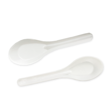 【盒作社】長柄塑膠湯匙(1包100入)PP湯匙/一次性餐具/免洗餐具/環保餐具/外帶餐具/適用各種餐飲業/加長版, 1個, 長柄阿湯哥(1包100入), 100個裝