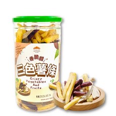 【五桔國際】三色薯條, 180g, 10個
