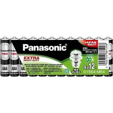 Panasonic 國際牌 3號 4號 碳鋅電池 錳乾電池 12入 24入 36入 包裝, 1個, 東芝牌 3號16入(紅)