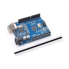 【台灣物聯科技】 副廠 Arduino UNO R3 開發板 CH340 改良版 送排針 附1.3米長傳輸線, 1個, 含稅（打統編請備註）