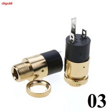 PJ 392 399 341 342 324 325 암 소켓 잭 3 5 오디오 헤드폰 커넥터 5mm 비디오 플러그, 03, 1개