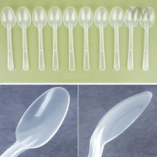 YM 이라이프 다회용 위생수저 10P 일회용, 1세트, 10개, 플라스틱(PP)