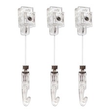 픽쳐앤걸이 틈콕 무타공 못 없이 액자걸이, 3개, 투명