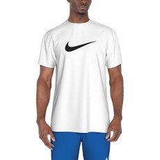 매장정품 나이키 NIKE SWIM 남자래쉬가드 스펙스 숏 슬리브 하이드로가드 NESSF523-100 148654