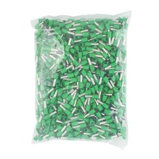 1000 절연 코드 압력 1508 관형 7508 1008 E0508 터미널 엔드 2508 페룰 단자 압착, E7508 1000PCS, 녹색