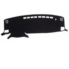 2014-2018 실버라도 GMC 시에라 1500 2500 3500 계기판 매트 계기판 커버 패드용 미끄럼 방지 커버 햇빛 눈부심 UV 라이트 쉴드 패드 (블랙), Toyota Highlander 2020-2022