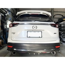 馬自達 CX9 專用 烤漆白色 ABS 加高款 尾翼 後擾流, 1個