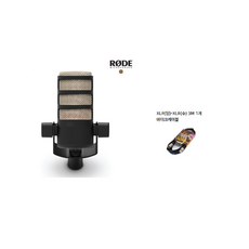 RODE PODMIC 방송용 팟캐스트 다이나믹 마이크, PODMIC+마이크케이블