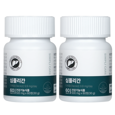 심플리케어 심플리간 간영양제, 60정, 2개
