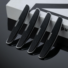 로엔스 자동차 문콕방지 도어가드, 4개, 블랙