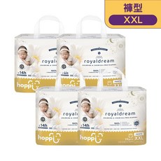Hoppi 皇家系列 黏貼/褲型 箱購 尿布, 1個