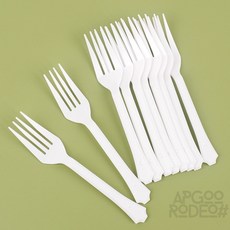 위생포크10p 카페1회용포크