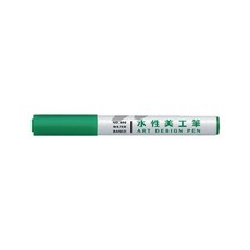 雄獅900水性美工筆(多色) - 色彩鮮明、筆觸滑順、安全無毒，適用於繪畫、設計、手帳等, 綠, 1個