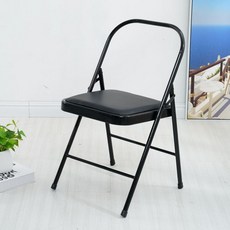 홈트 필라테스 운동기구 체어 접이식 요가 티칭, 블랙 1.0mm 전후 빔, 1개